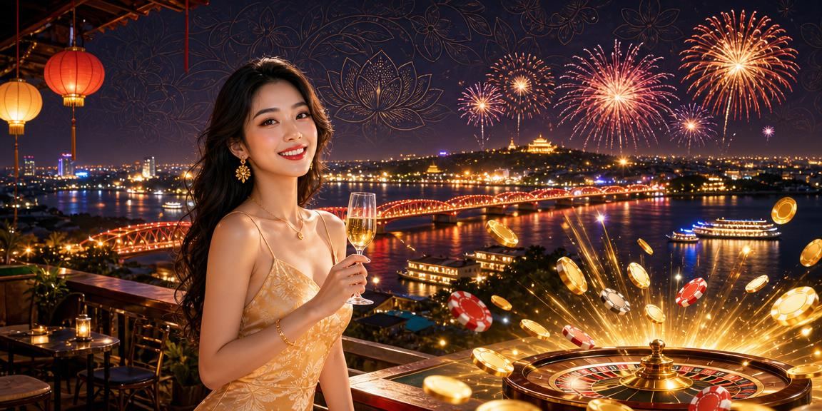 Chợ đêm trò chơi slot tại Huế